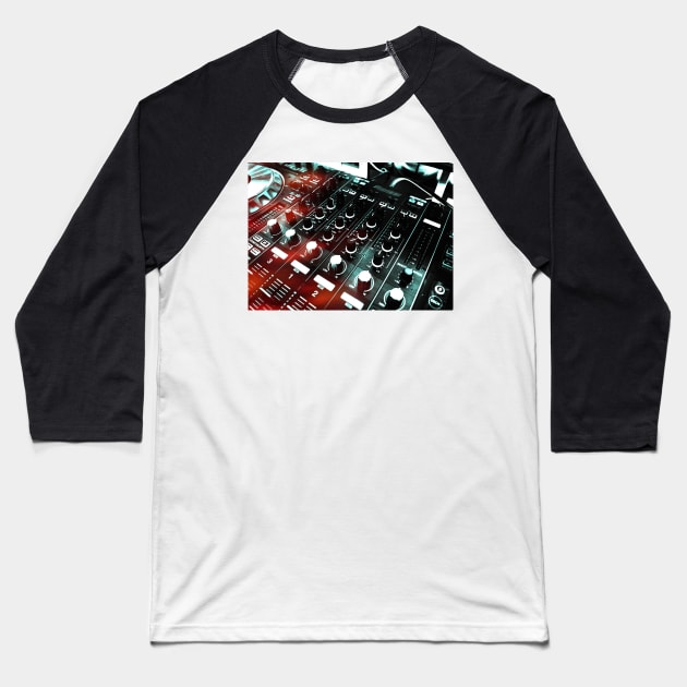 sound board mixer Baseball T-Shirt by Bee-